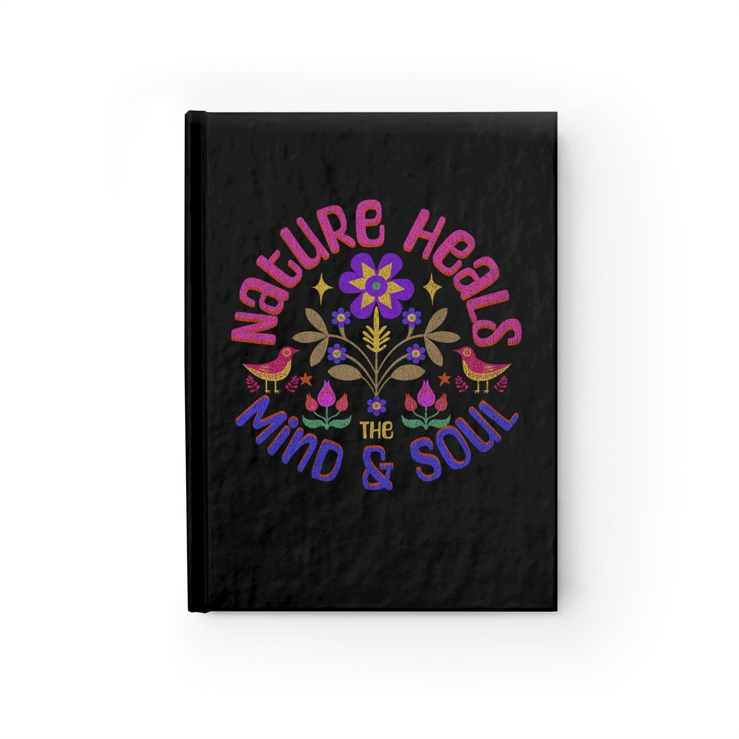 Healing Spiritual Nature Journal - Ruled Line - veevibeco
