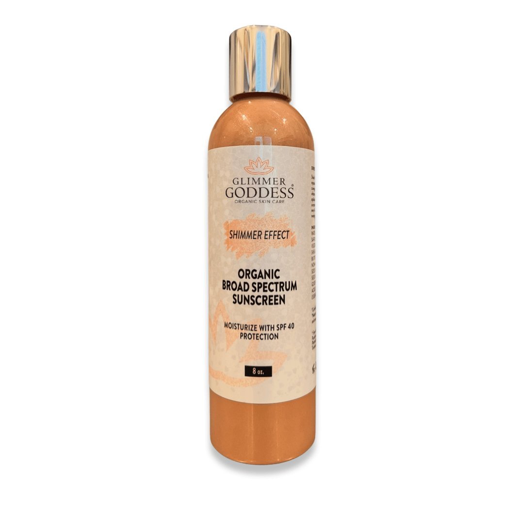 Goddess Glow Shimmer Suntan Lotion SPF 40 - Reef - Safe Radiance - veevibeco
