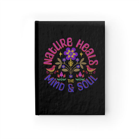 Healing Spiritual Nature Journal - Ruled Line - veevibeco