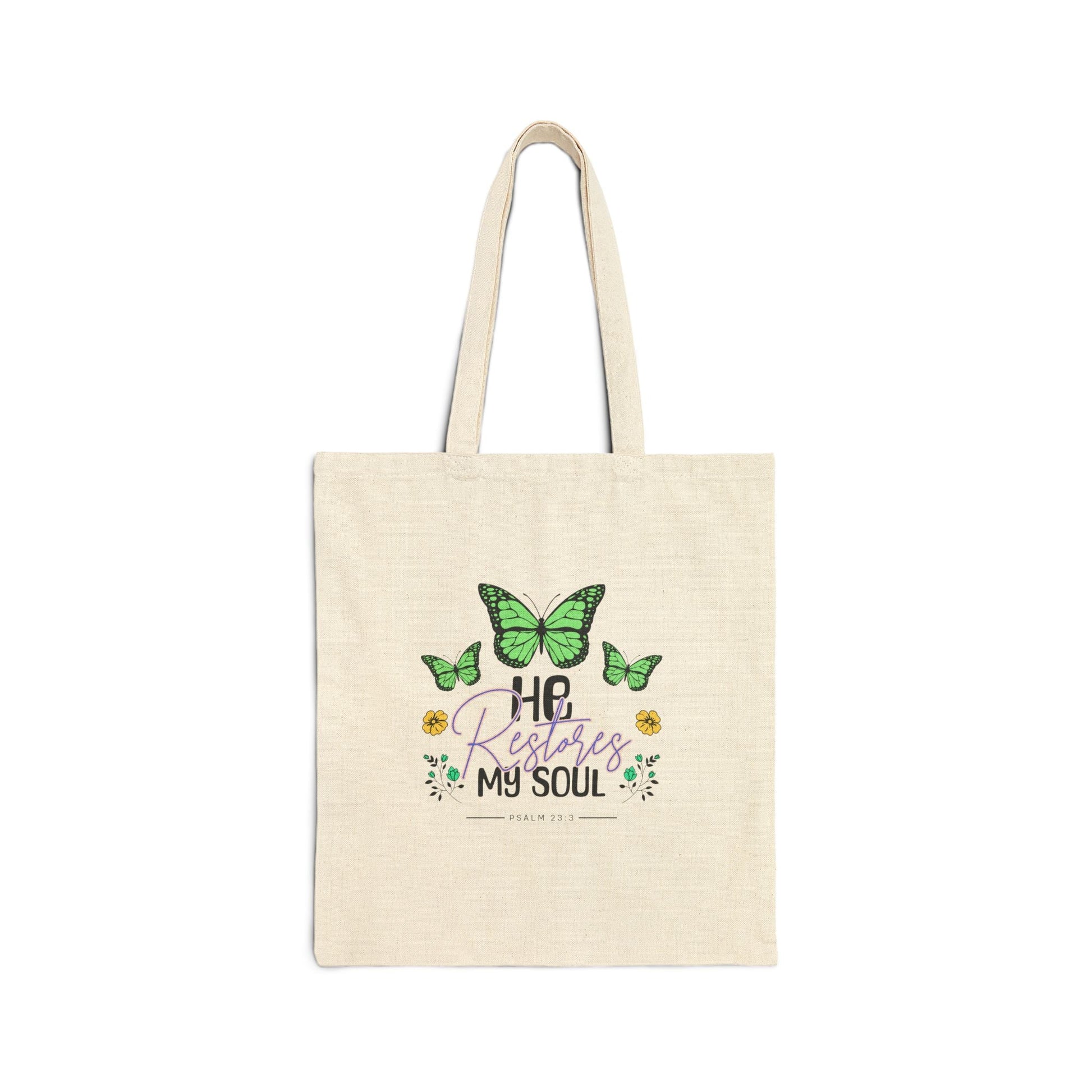 Spiritual Healing Canvas Tote Bag - veevibeco
